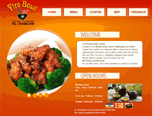 Tablet Screenshot of firebowlwilmington.com